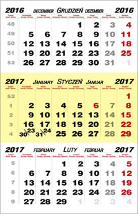 Kalendaria biurkowe